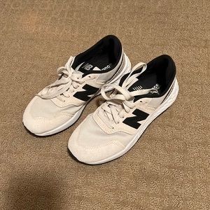 New Balance X70 animal print dad sneakers